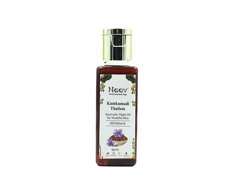 Neev Herbal Handmade Soaps Kumkumadi Oil for a Flawless Skin